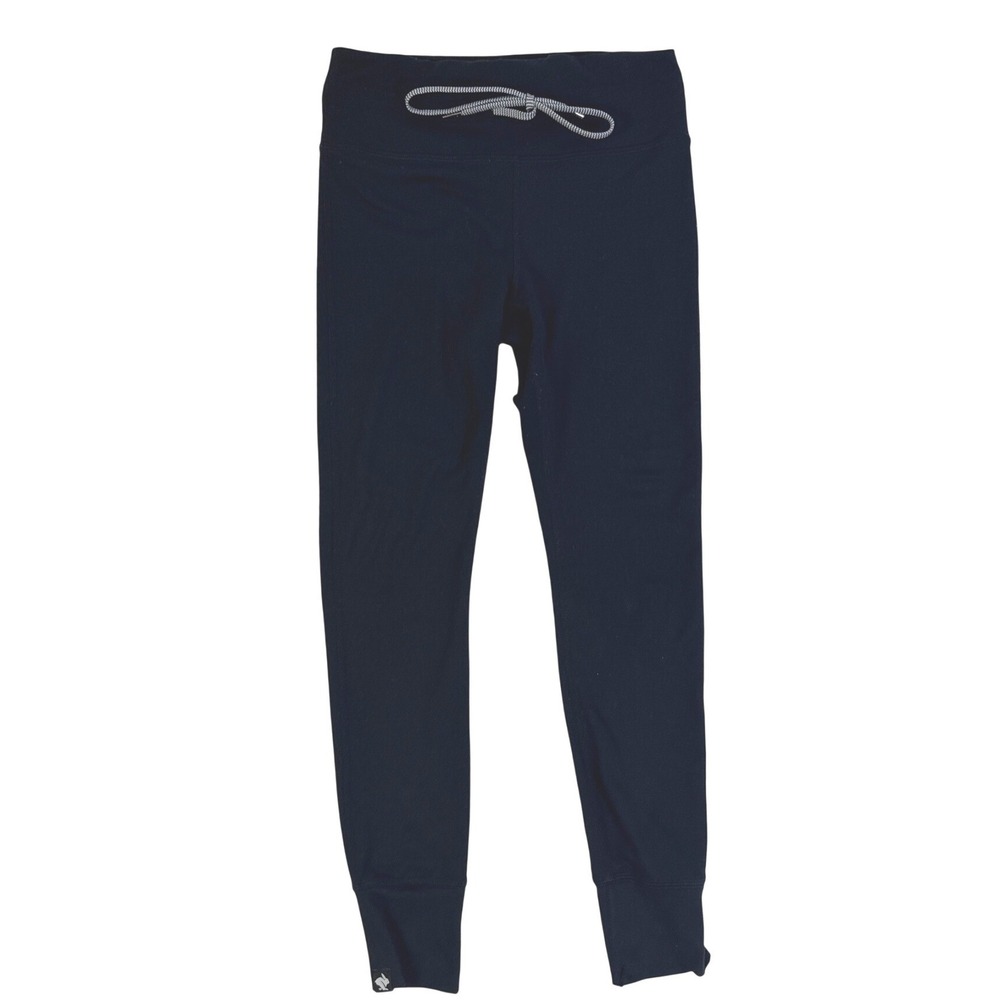 Rabbit‎ Running Tights Mens Small Black Drawstring Performance Leggings SM